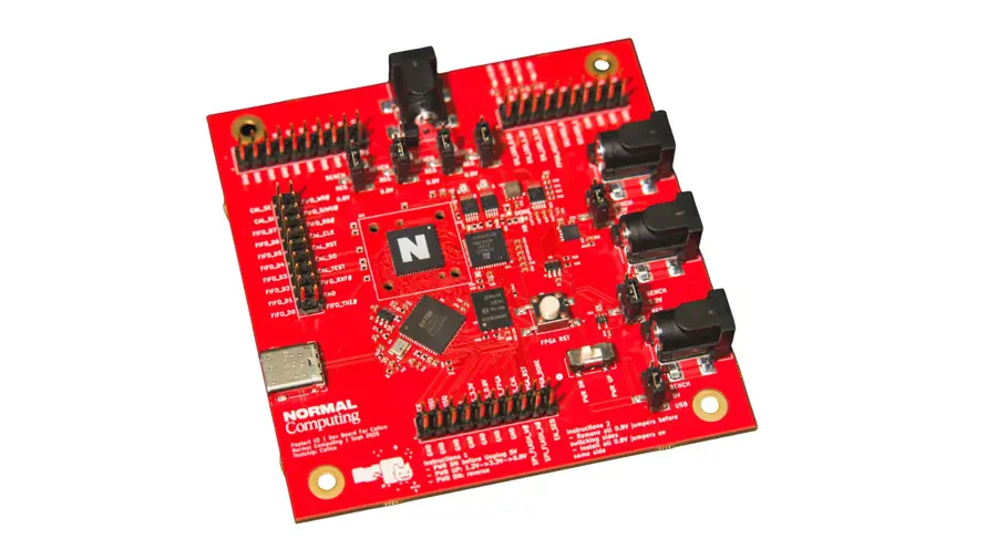 Normal Computing’s thermodynamic computing chip, CN101
