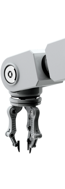 Graphic of a robot hand