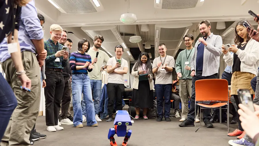 Creators On The Robot Dexterity Programme (Photo Credit Amy Birch) (1 Of 2)