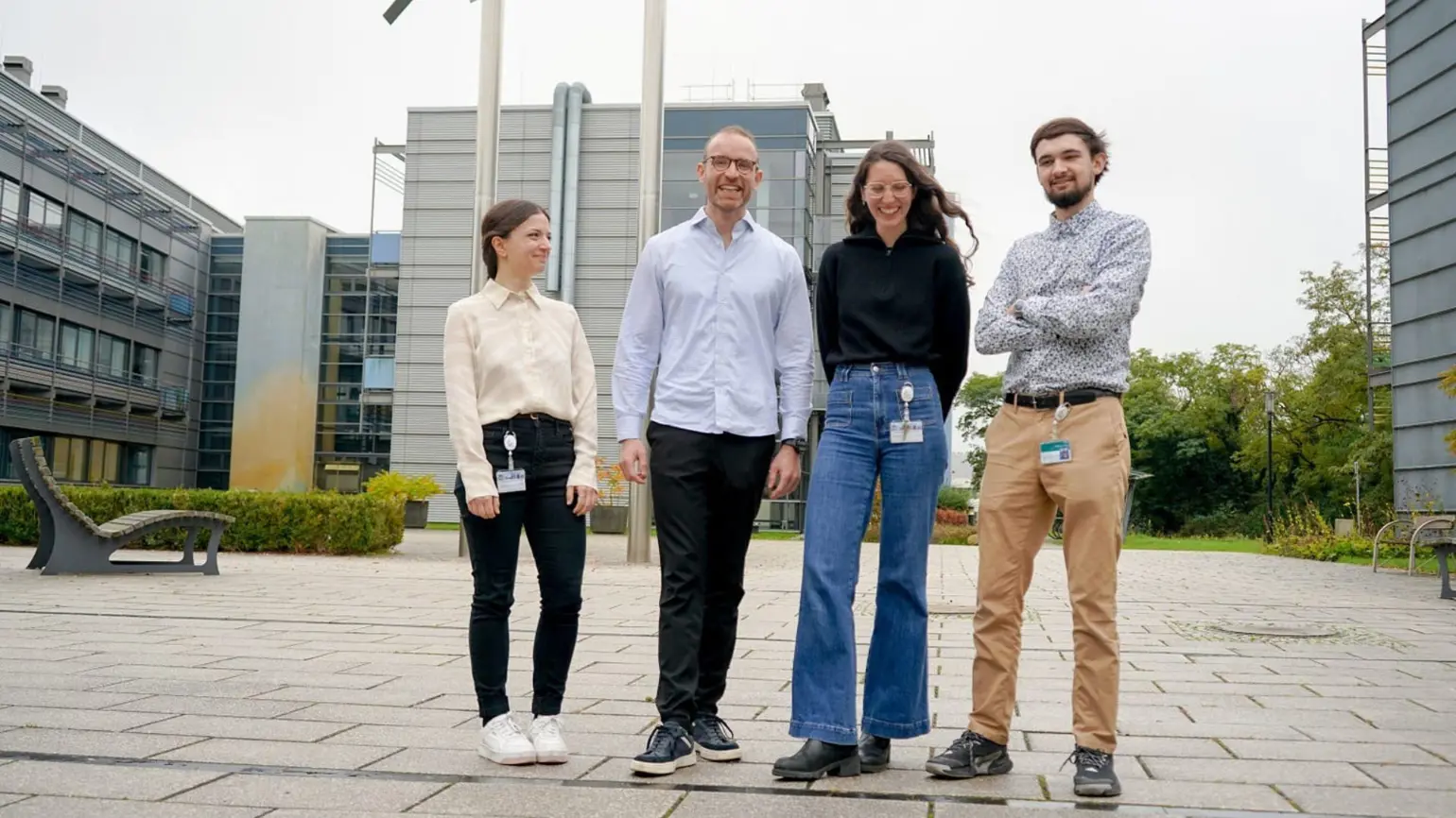 From left to right: Marianna Boccia, Daniel Dunkelmann, Catalina Brown Arancibia, and Mac Flanagan.