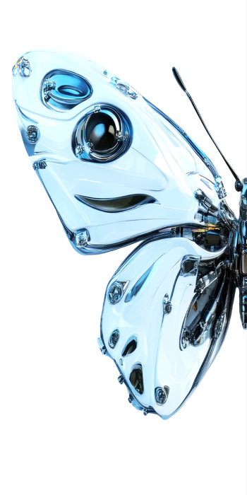 Graphic of a butterfly