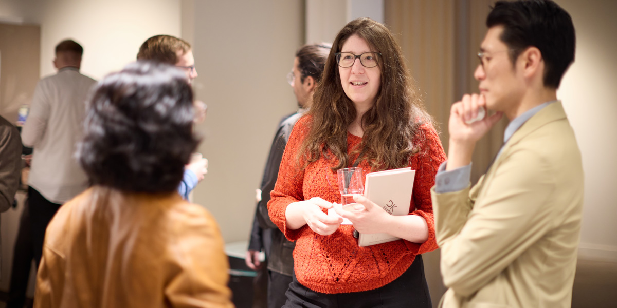 Programme Director Claire Donoghue at a workshop (Photo credit: Amy Birch)